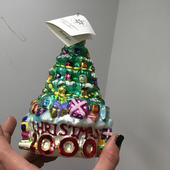 COPY - Christopher Radko Christmas 2000 Tree Ordainment - Picture 2 of 4